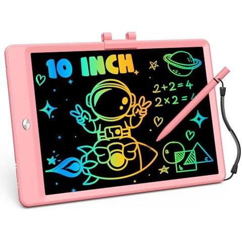 ORSEN 10 Inch LCD Writing Tablet for Kids, Pink