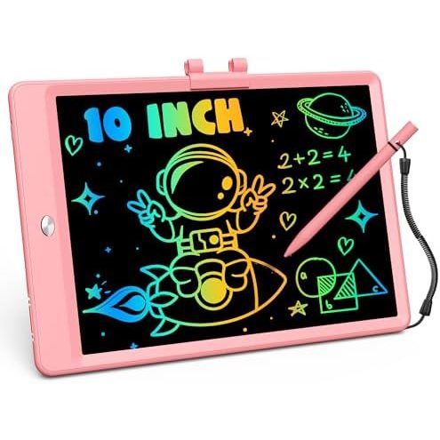 ORSEN 10 Inch LCD Writing Tablet for Kids, Pink