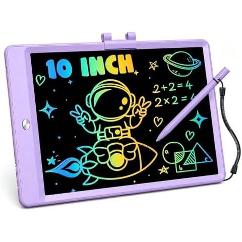 ORSEN 10 Inch LCD Writing Tablet for Kids, Purple