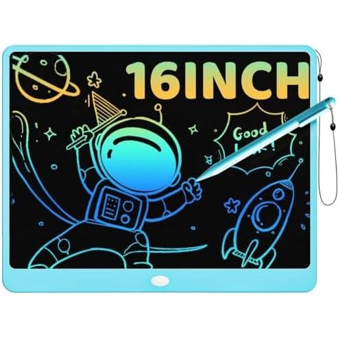 ORSEN 16 Inch LCD Writing Tablet for Kids, Blue