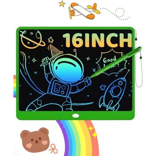 ORSEN 16 Inch LCD Writing Tablet for Kids, Green