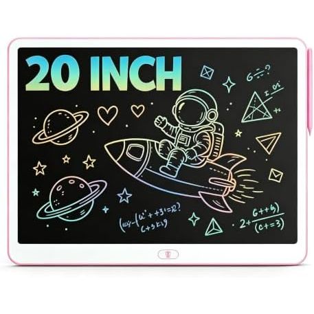 ORSEN 20 Inch LCD Writing Tablet for Kids, Pink